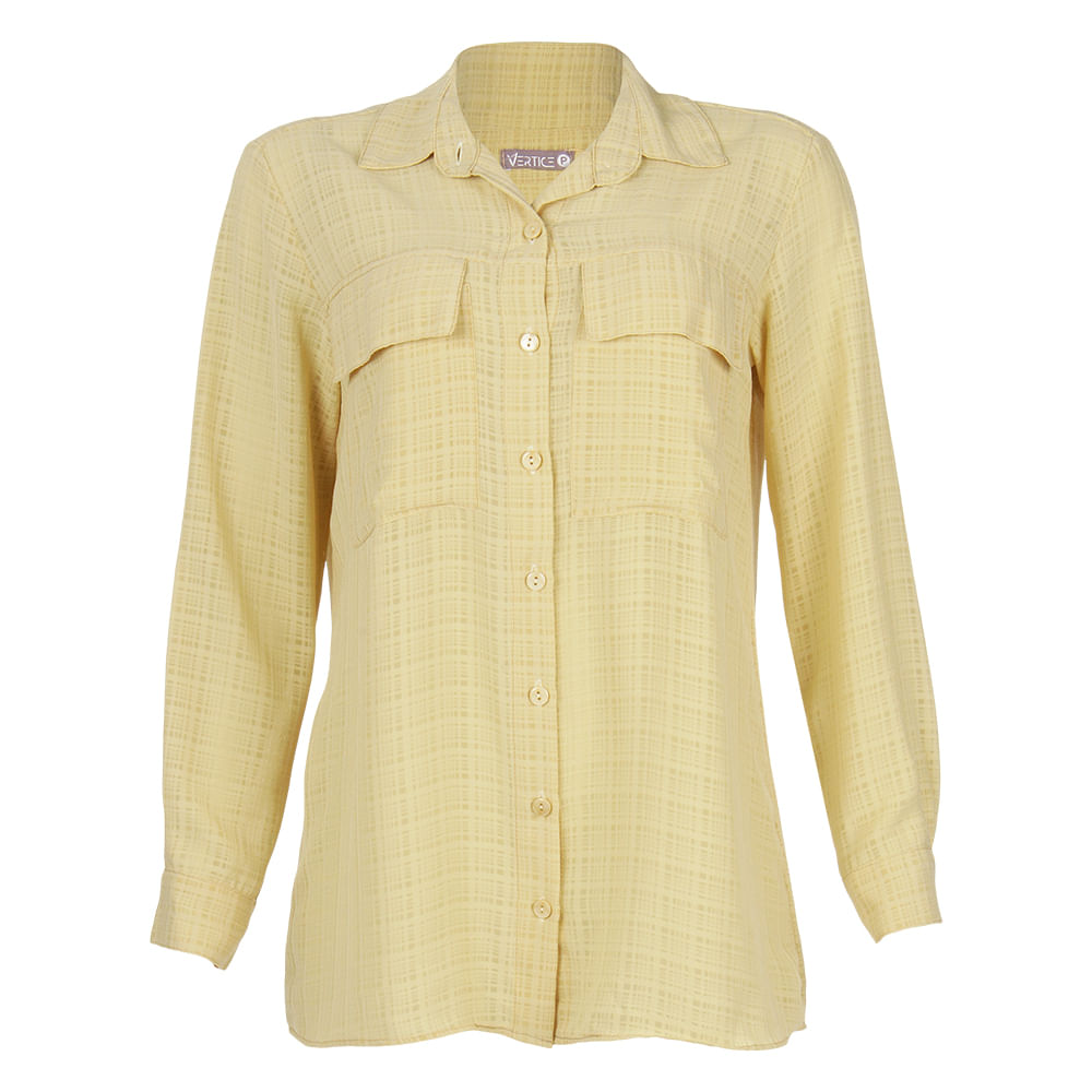 Camisa Alongada Manga Longa Nude