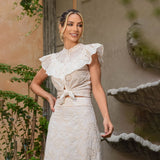 Camisa Amarração Laise Offwhite