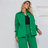 Camisa Utilitaria Sarja Verde
