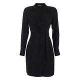 Chemise Manga Longa Preto