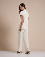 Conjunto Tricot Model Off White