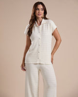 Conjunto Tricot Model Off White