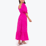 Vestido Corpete Laise Pink