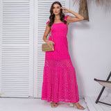 Vestido Renda Manguinhas Pink