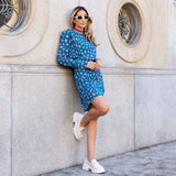 Vestido Manga Longa Verde