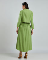 Casaqueto Gola Militar Verde