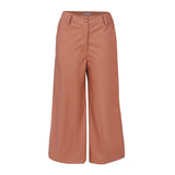 Calça Pantacourt Cintura Alta  Caqui